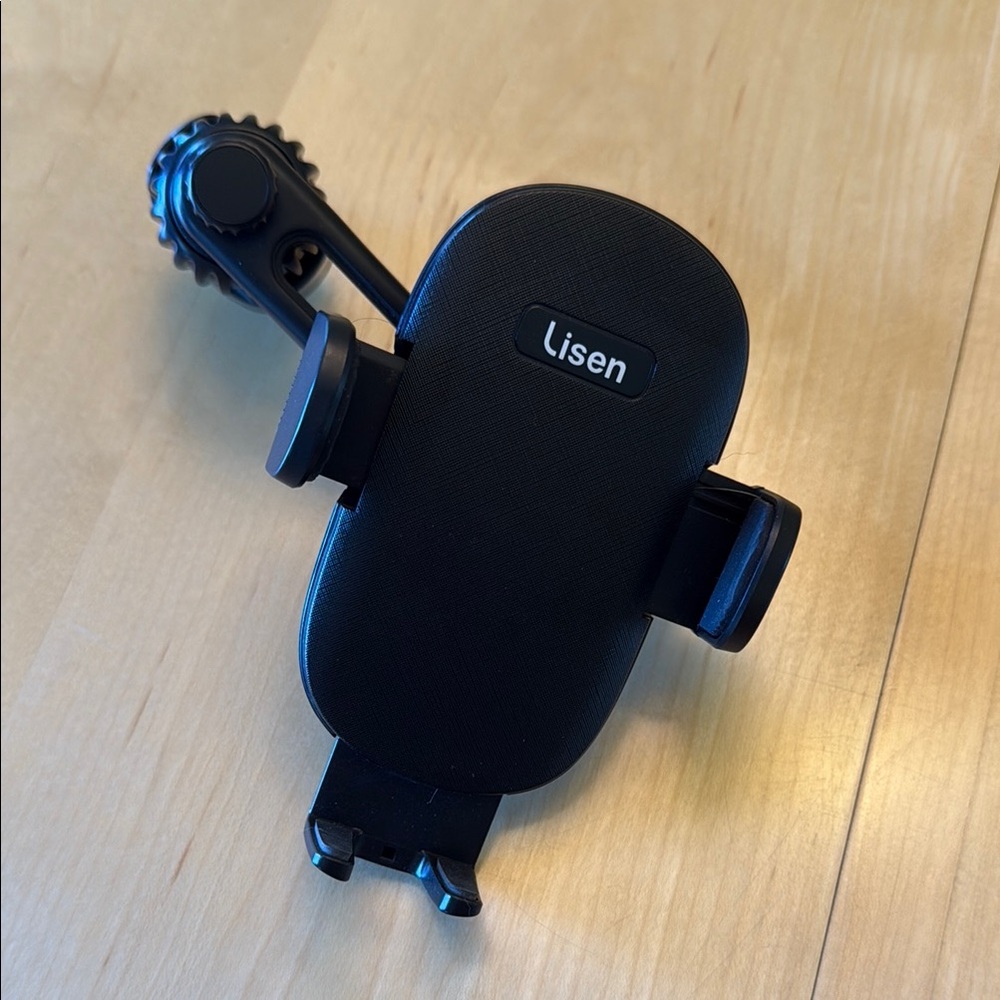 Black Car Phone Mount